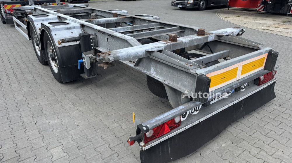 Przyczepa podwozie Schmitz Cargobull BDF TANDEM 2osie ocynkowana rama
