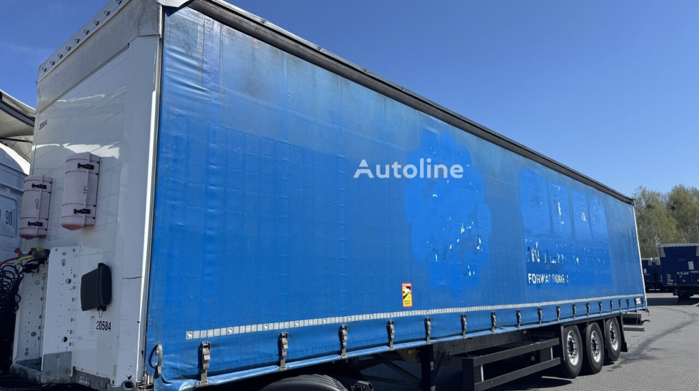 Naczepa firanka Schmitz Cargobull STANDARD 2 osie podnoszone 277tys.km!!!