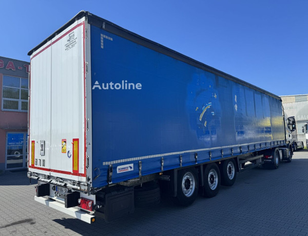 Naczepa firanka Schmitz Cargobull STANDARD 2 osie podnoszone 277tys.km!!!