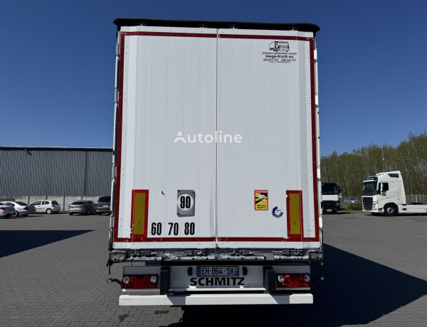 Naczepa firanka Schmitz Cargobull STANDARD 2 osie podnoszone 277tys.km!!!