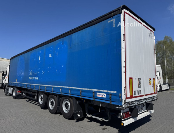 Naczepa firanka Schmitz Cargobull STANDARD 2 osie podnoszone 277tys.km!!!