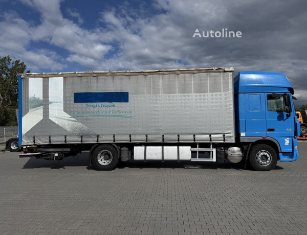 Ciężarówka firanka DAF XF 105 410 ATe winda retarder air integral import France