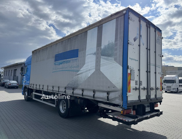 Ciężarówka firanka DAF XF 105 410 ATe winda retarder air integral import France