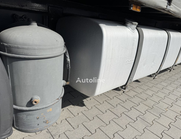 Ciężarówka firanka DAF XF 105 410 ATe winda retarder air integral import France