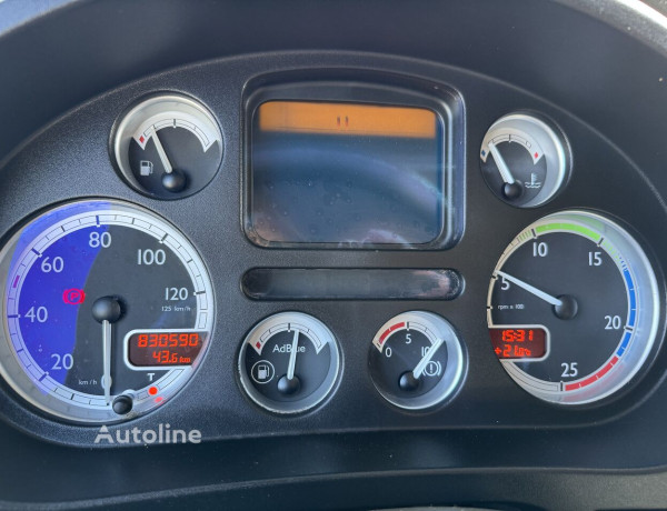 Ciężarówka firanka DAF XF 105 410 ATe winda retarder air integral import France