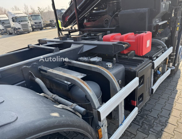 Wywrotka DAF CF 85.410 ATe EEV  6x4 DŻWIG HDS HYDROBURTA OPONY-90%