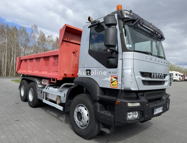 Wywrotka IVECO TRAKKER 410 6x4 HYDROBURTA NOWE OPONY