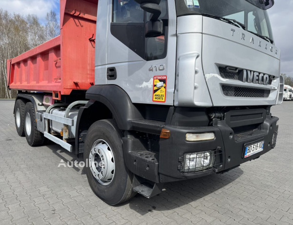 Wywrotka IVECO TRAKKER 410 6x4 HYDROBURTA NOWE OPONY