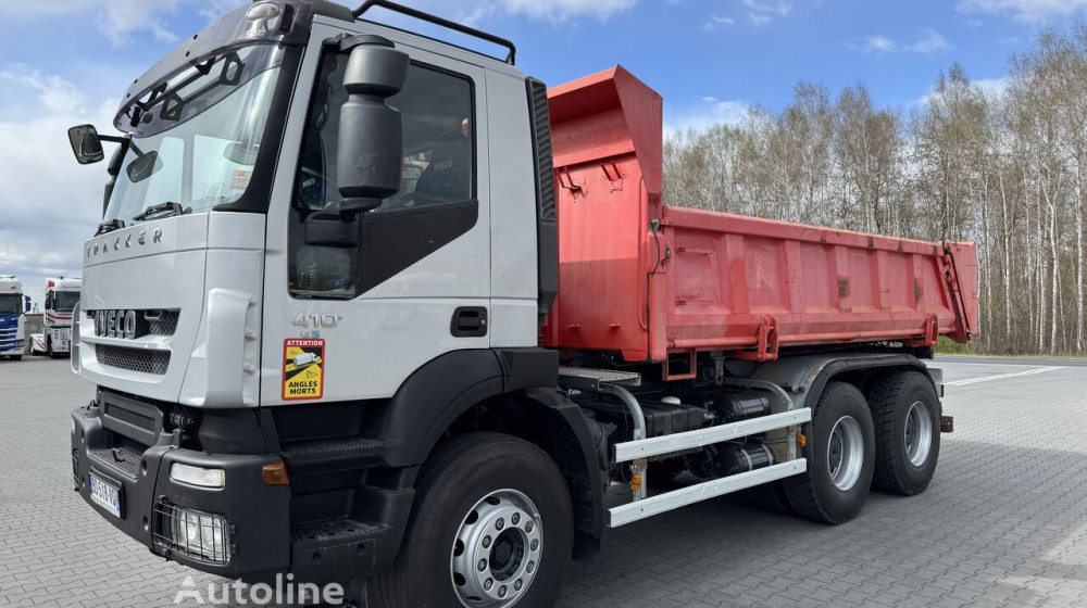 Wywrotka IVECO TRAKKER 410 6x4 HYDROBURTA NOWE OPONY