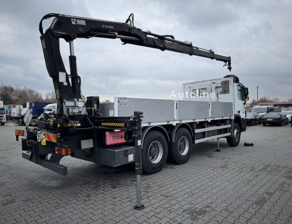 Ciężarówka burtowa Mercedes-Benz ACTROS 2636 6x4 Żuraw HIAB XS166 HIDUO