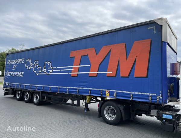 Naczepa firanka Schmitz Cargobull VARIOS 2 OSIE PODNOSZONE