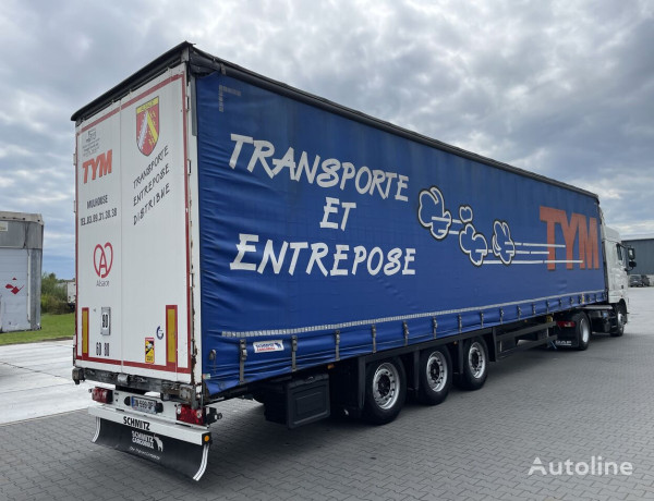 Naczepa firanka Schmitz Cargobull VARIOS 2 OSIE PODNOSZONE