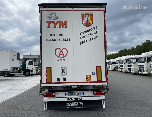 Naczepa firanka Schmitz Cargobull VARIOS 2 OSIE PODNOSZONE
