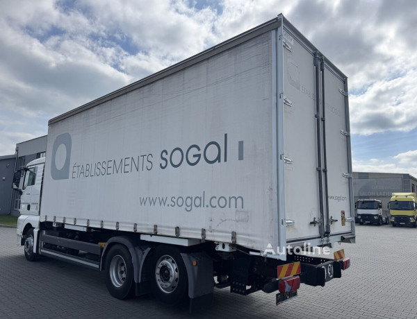 Ciężarówka plandeka MAN TGX 26.360 BLS 6x2 BDF tylko 450tys.km!!! Import France