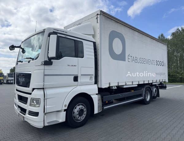 Ciężarówka plandeka MAN TGX 26.360 BLS 6x2 BDF tylko 450tys.km!!! Import France