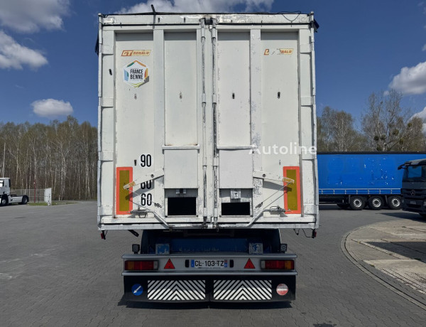 Naczepa wywrotka Benalu Optiliner 75m3 ALUMINIOWA OSIE SMB IMPORT FRANCE