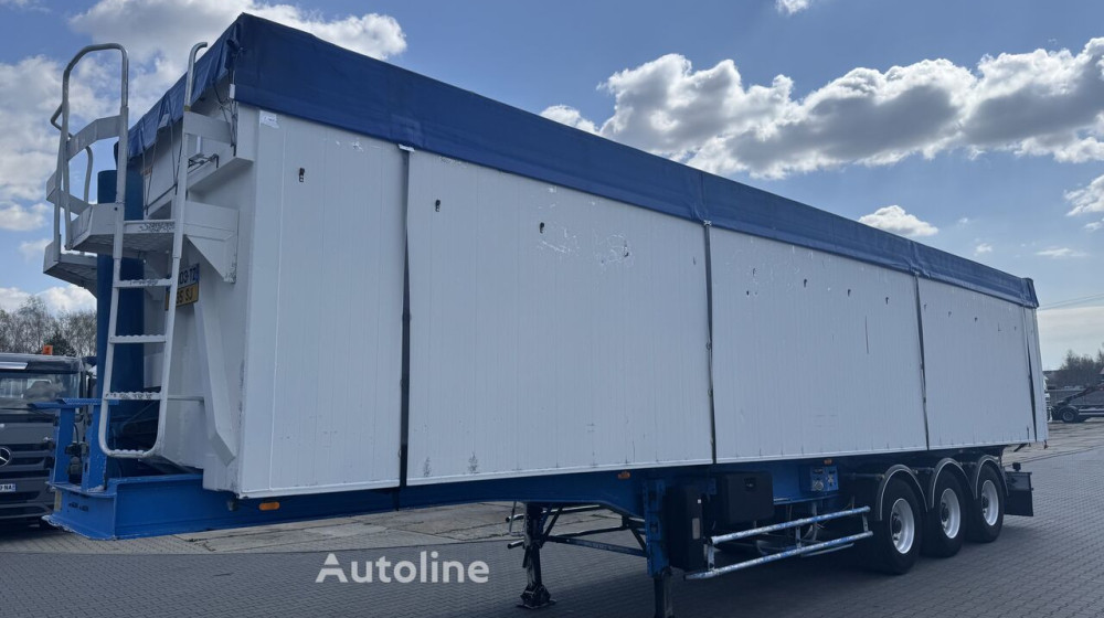 Naczepa wywrotka Benalu Optiliner 75m3 ALUMINIOWA OSIE SMB IMPORT FRANCE