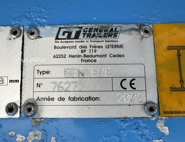 Naczepa wywrotka Benalu Optiliner 75m3 ALUMINIOWA OSIE SMB IMPORT FRANCE