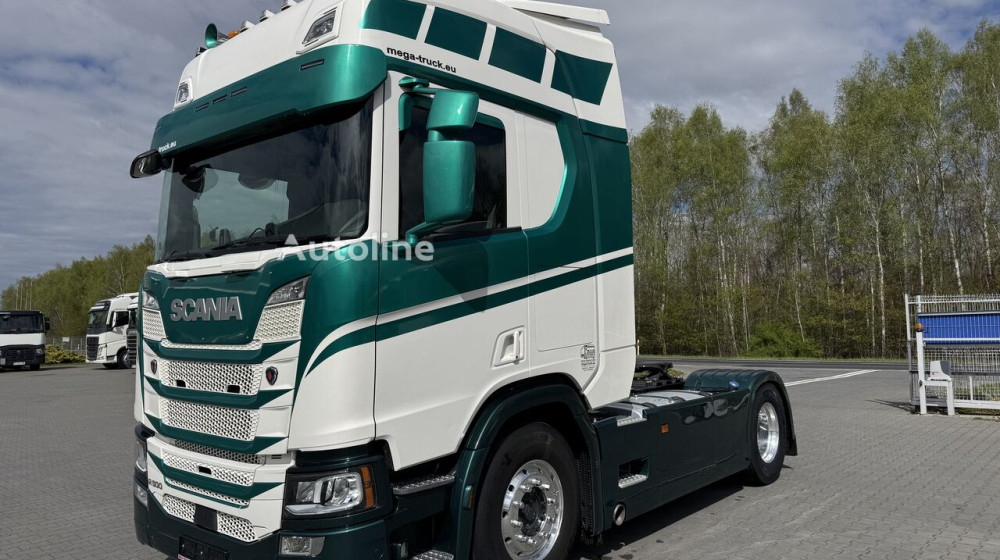 Ciągnik siodłowy Scania R500 LED FULL OPTION PODUSZKI PRZÓD/TYŁ