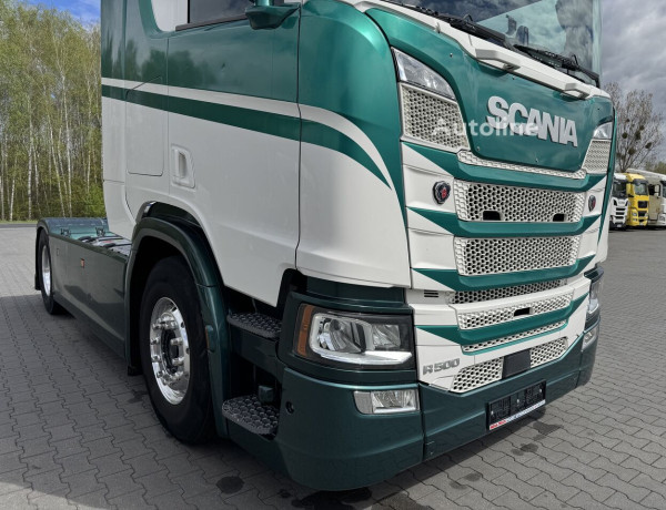Ciągnik siodłowy Scania R500 LED FULL OPTION PODUSZKI PRZÓD/TYŁ